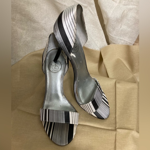 Women's JESSICA SIMPSON Heeled Sandals Size 6.5 EUC - Picture 3 of 7